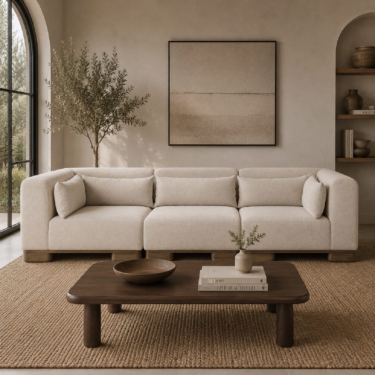 Modern European furniture - Modern Scandinavian Modular Sofa - www.oroa.com