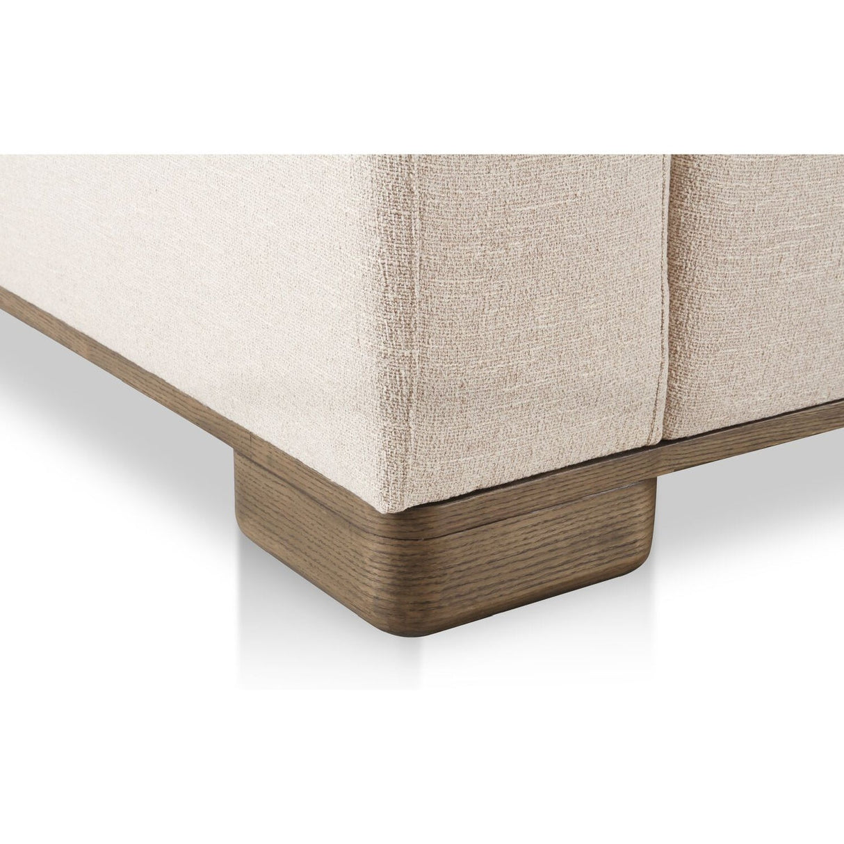 Modern European furniture - Beige U-Shaped Modular Sofa - www.oroa.com