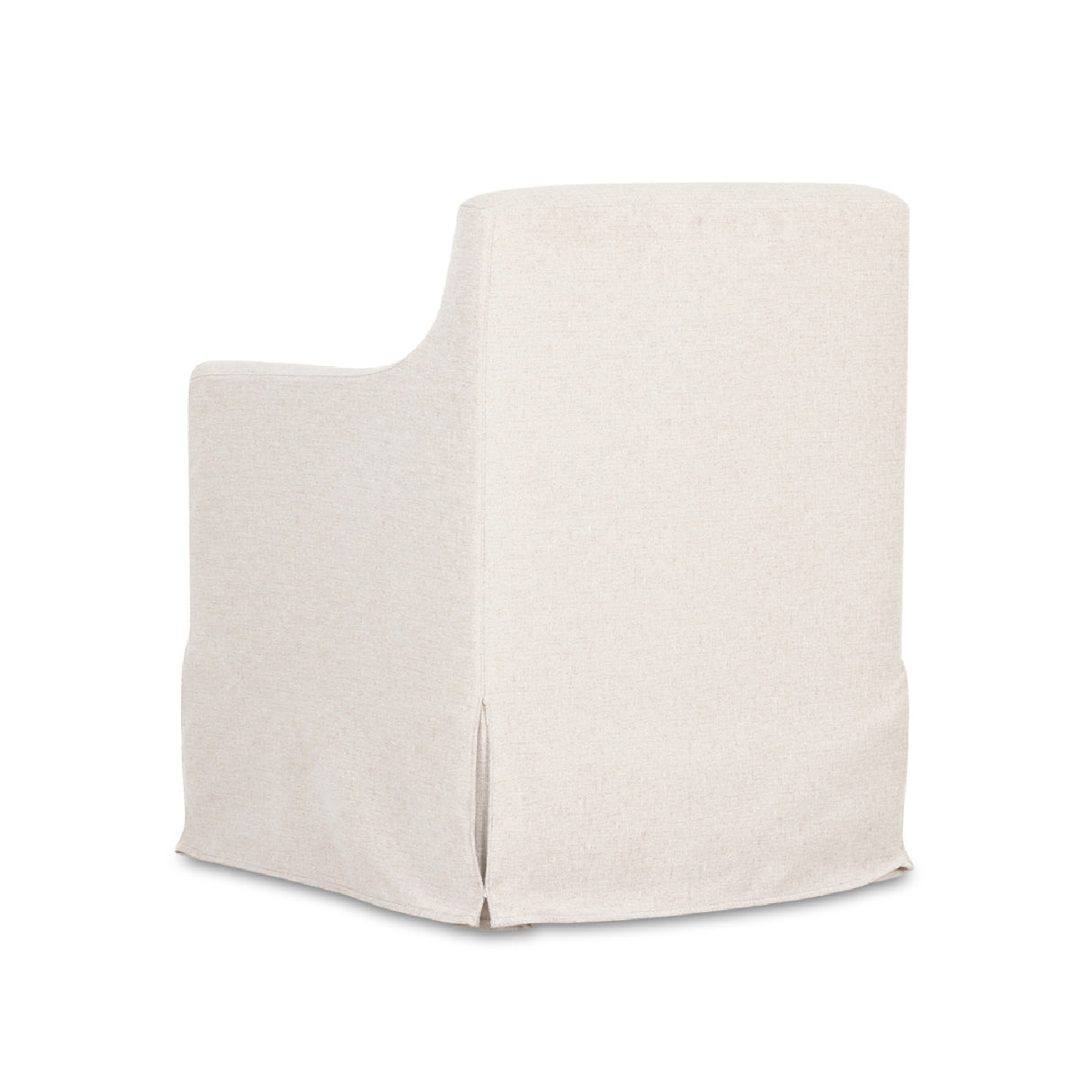Modern European furniture - Beige Slipcover Dining Chair - www.oroa.com