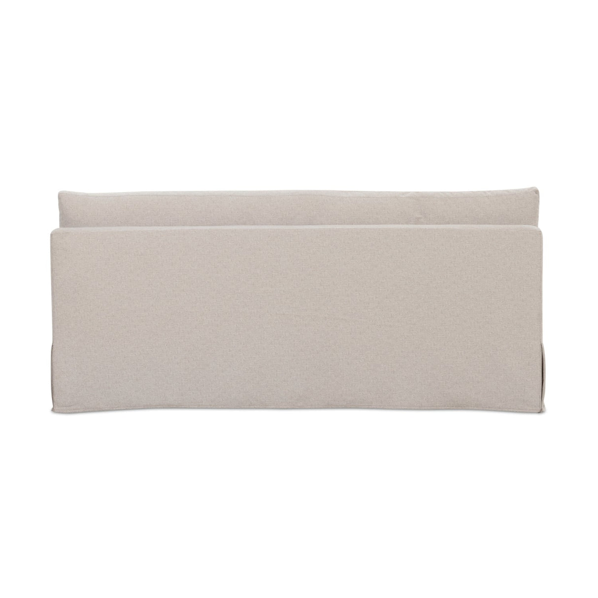 Modern European furniture - Beige Dining Bench Slipcover - www.oroa.com