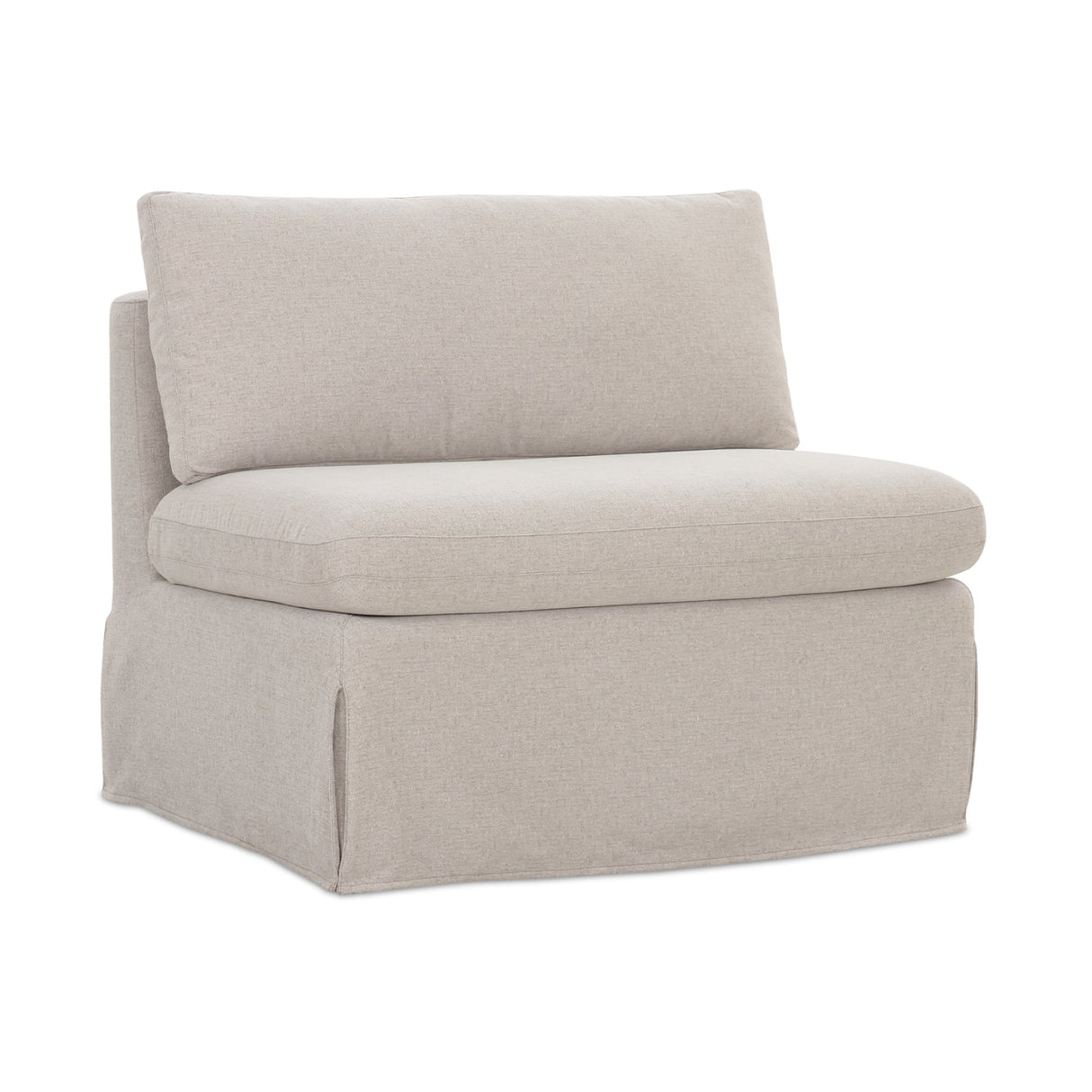 Modern European furniture - Beige Dining Chair and Half Slipcover - www.oroa.com
