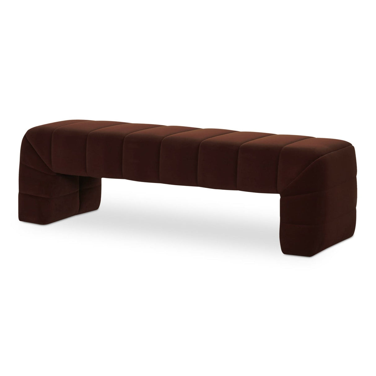 Modern European furniture - Channel Upholstered Bench - www.oroa.com