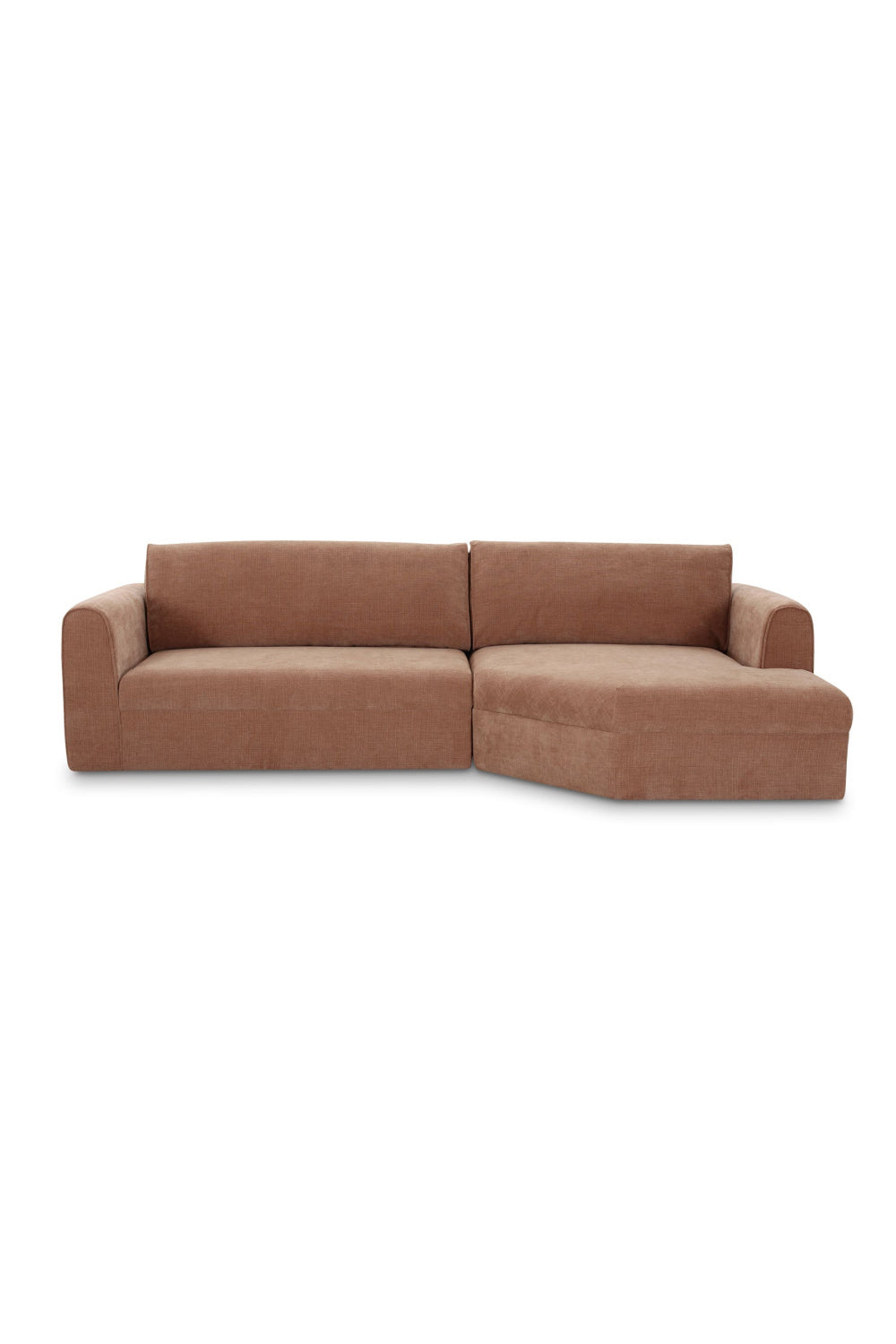 Modern European furniture - Weave Fabric Sectional Sofa - www.oroa.com