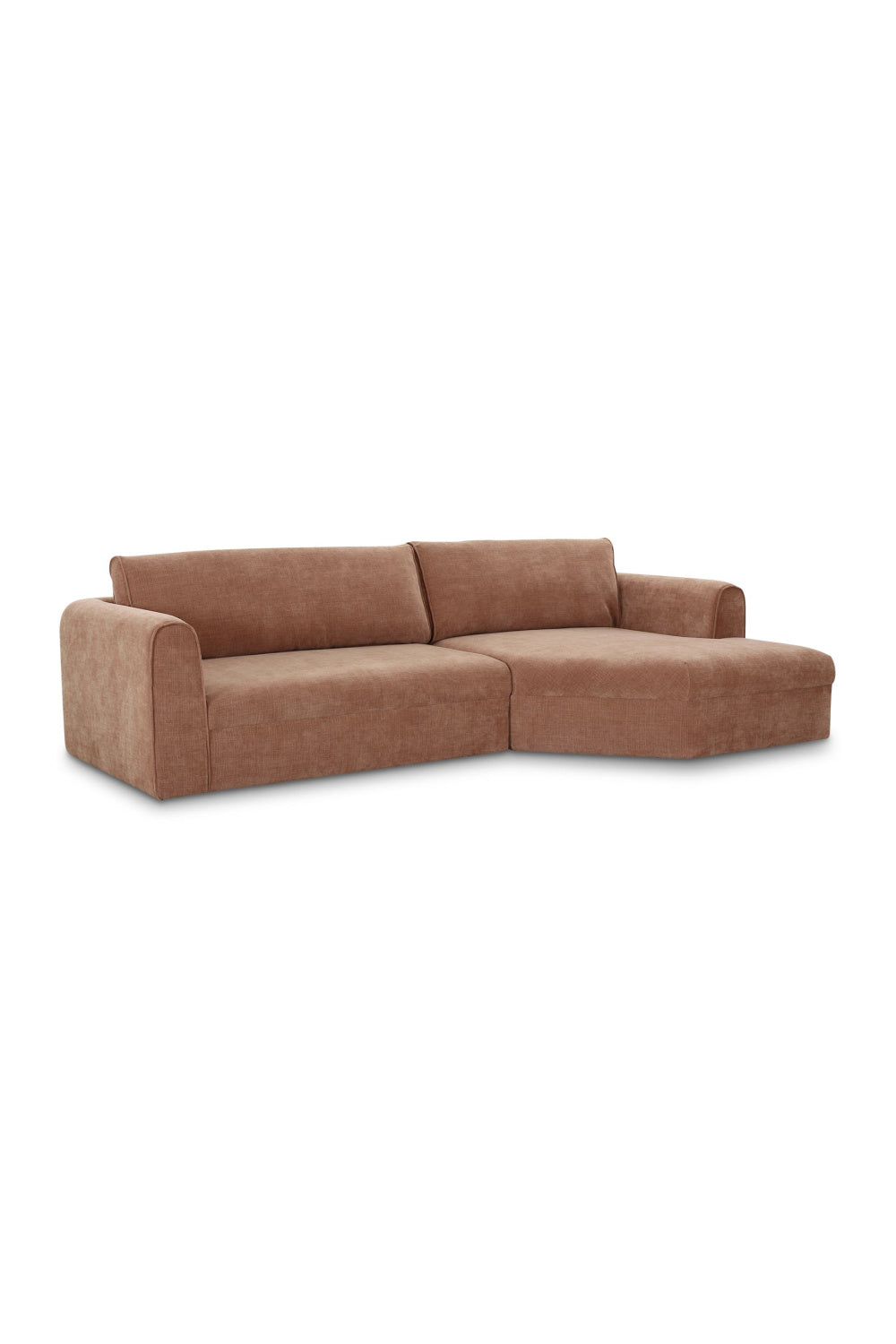 Modern European furniture - Weave Fabric Sectional Sofa - www.oroa.com