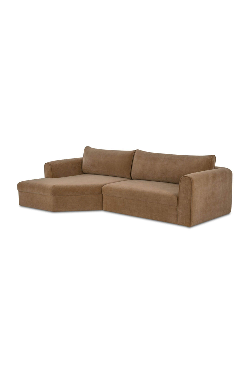 Modern European furniture - Weave Fabric Sectional Sofa - www.oroa.com