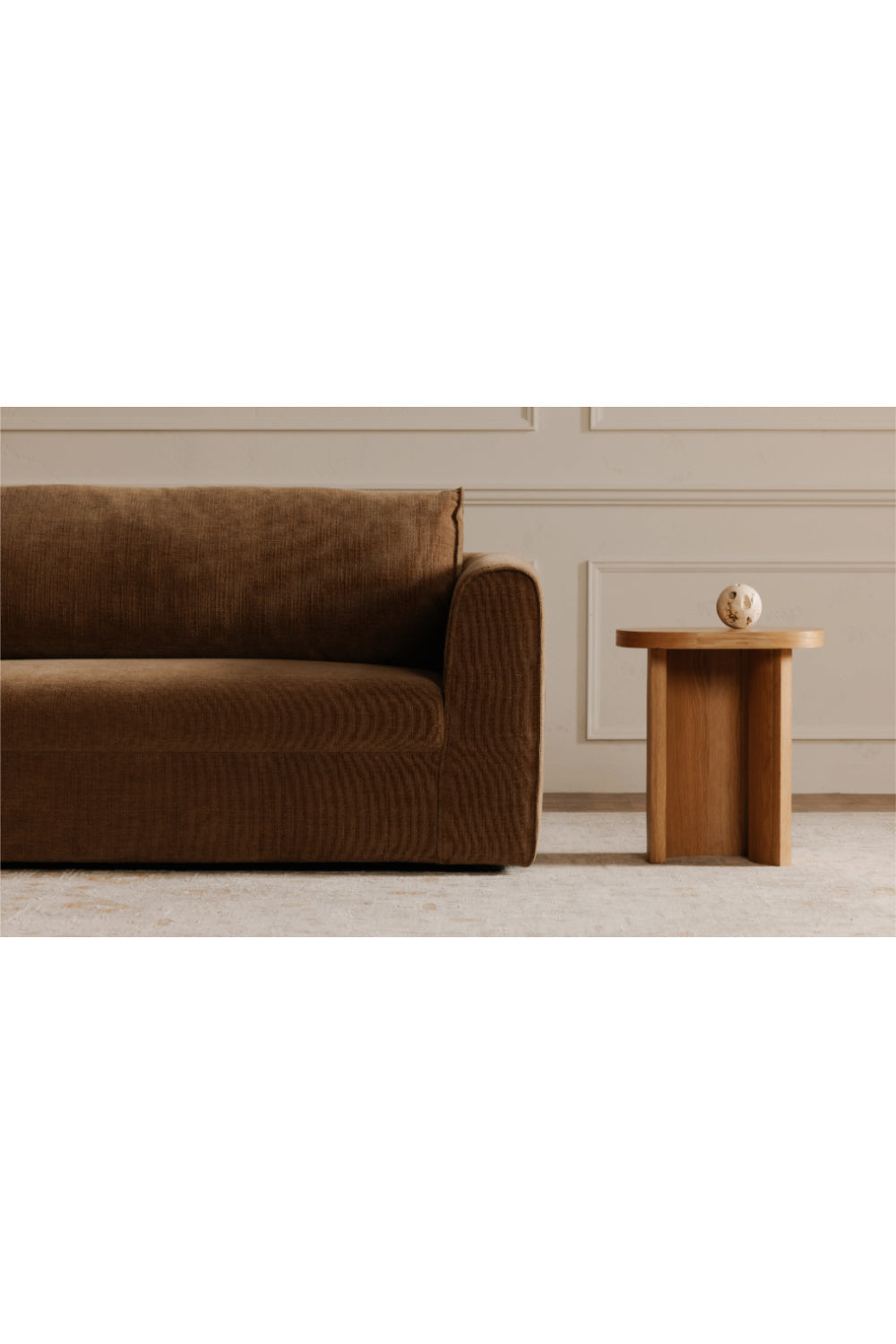 Modern European furniture - Weave Fabric Sectional Sofa - www.oroa.com