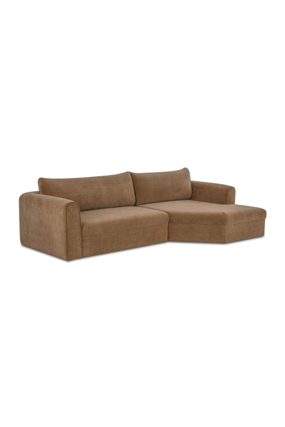 Modern European furniture - Weave Fabric Sectional Sofa - www.oroa.com