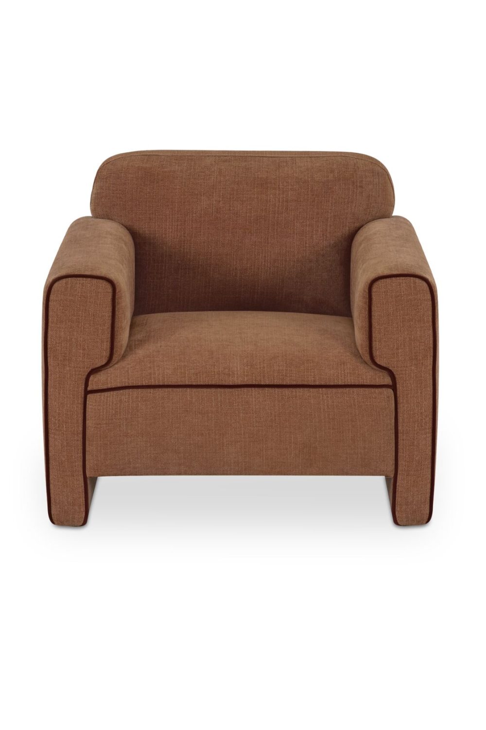 Modern European furniture - Rolled-Arm Accent Chair - www.oroa.com