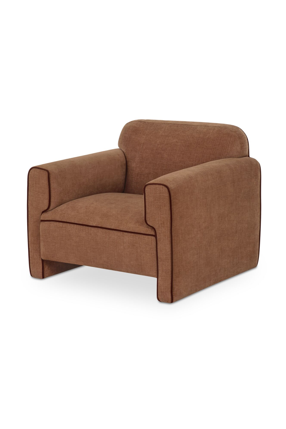 Modern European furniture - Rolled-Arm Accent Chair - www.oroa.com