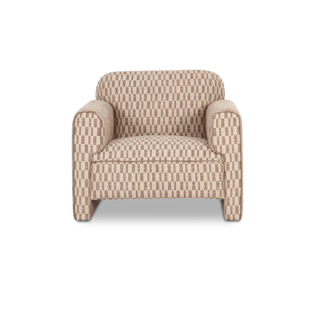 Modern European furniture - Rolled-Arm Accent Chair - www.oroa.com