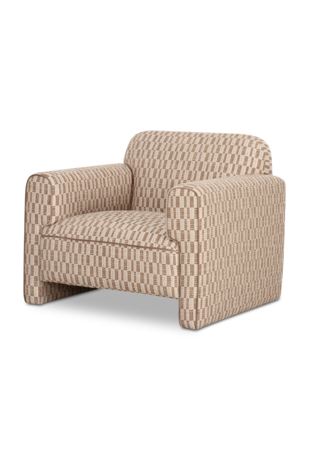 Modern European furniture - Rolled-Arm Accent Chair - www.oroa.com