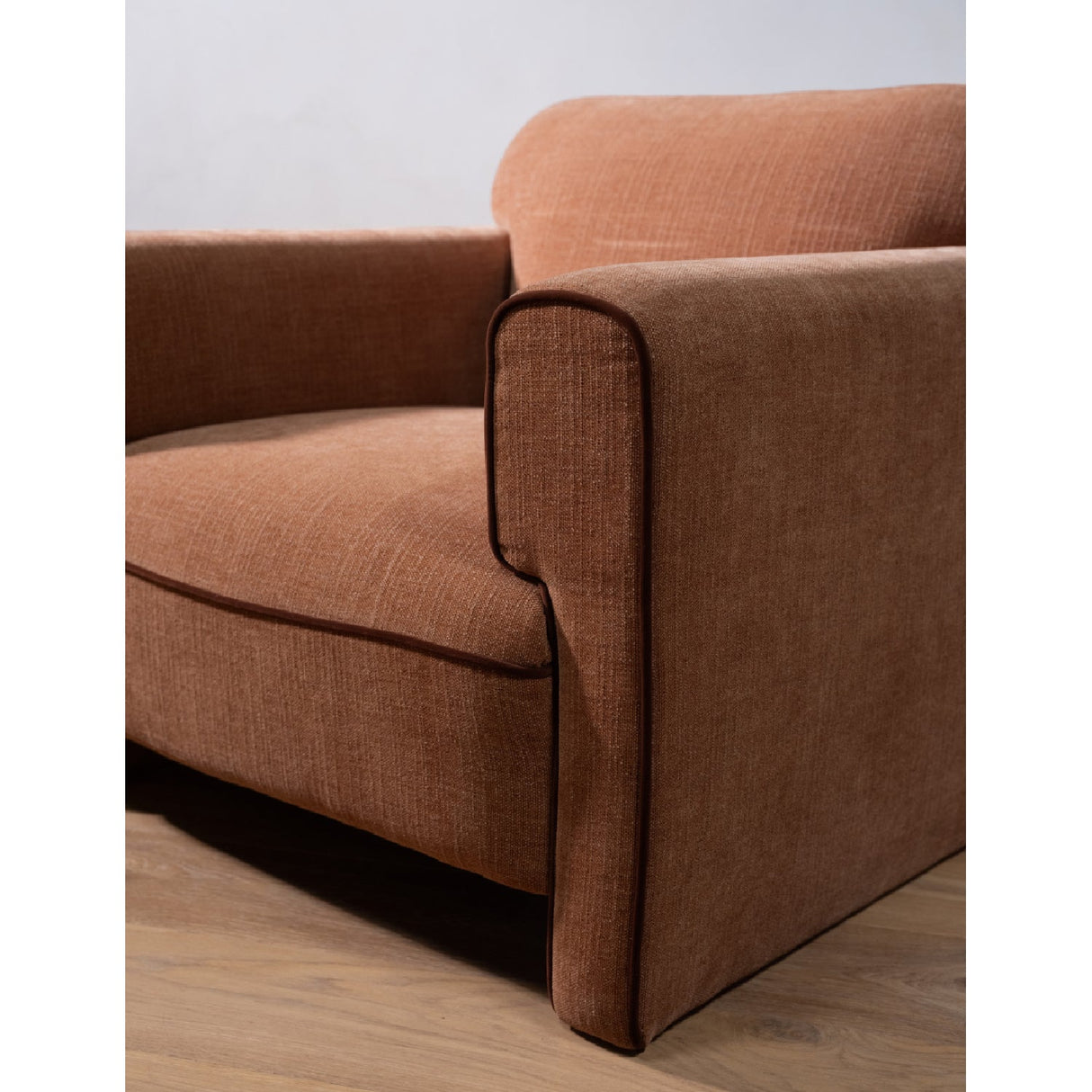 Modern European furniture - Rolled-Arm Accent Chair - www.oroa.com