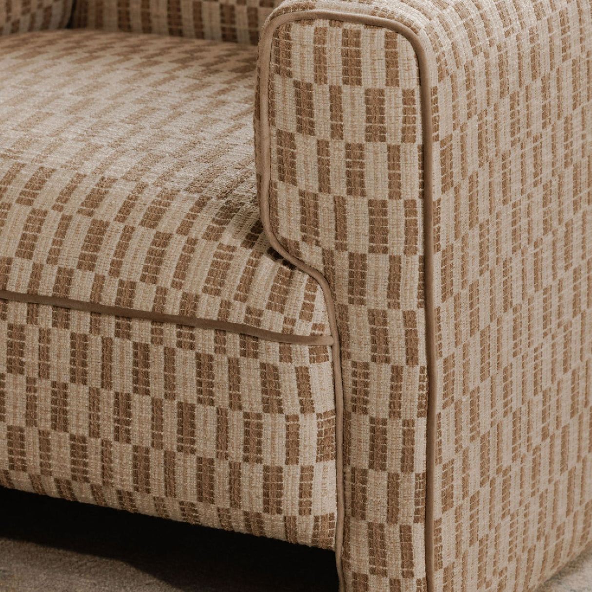 Modern European furniture - Rolled-Arm Accent Chair - www.oroa.com