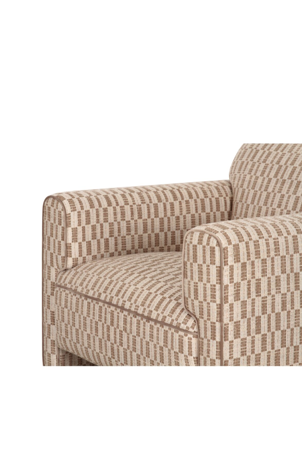 Rolled-Arm Accent Chair | Novi Living Leo | Oroa.com