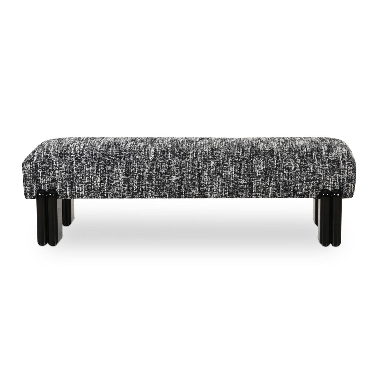 Modern European furniture - Textured Fabric Bench - www.oroa.com