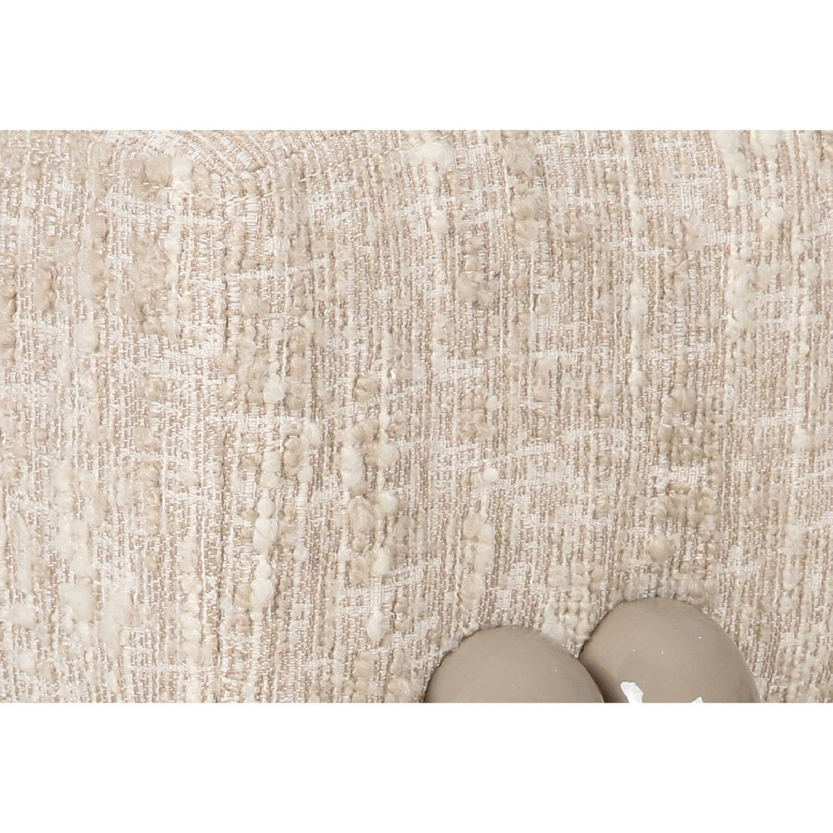 Modern European furniture - Textured Fabric Bench - www.oroa.com