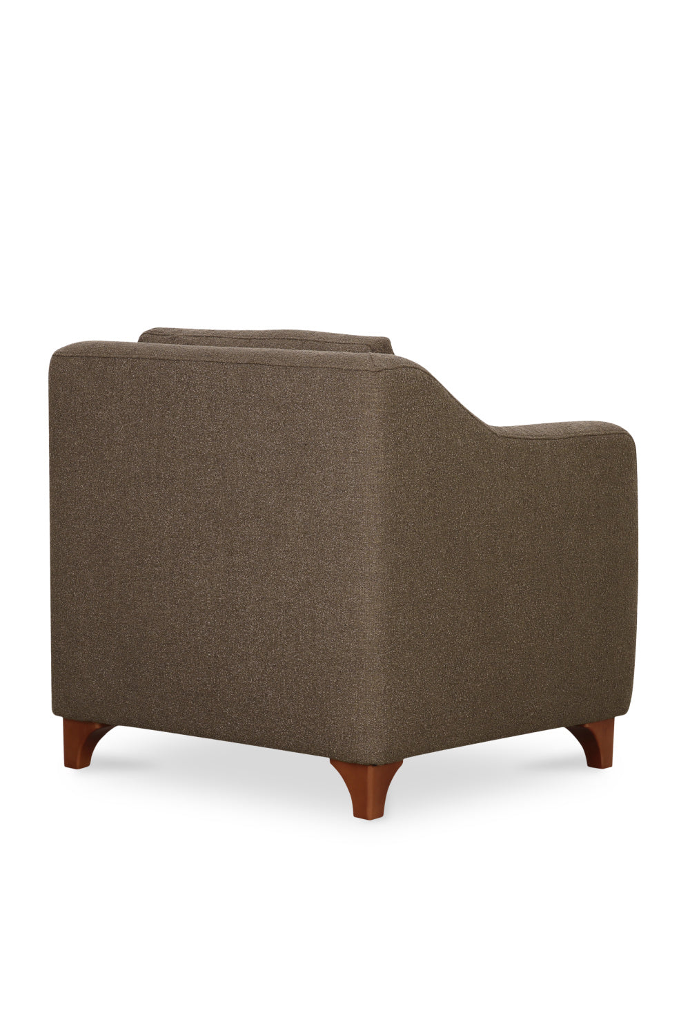 Modern European furniture - Textured Boucle Accent Chair - www.oroa.com