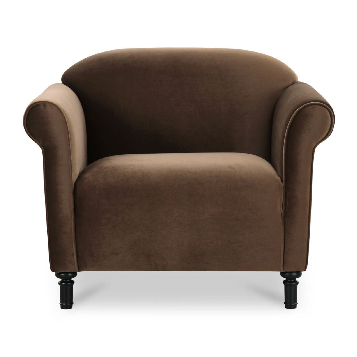 Modern European furniture - Mohair Inspired Rolled-Arm Accent Chair - www.oroa.com | Oroa.com