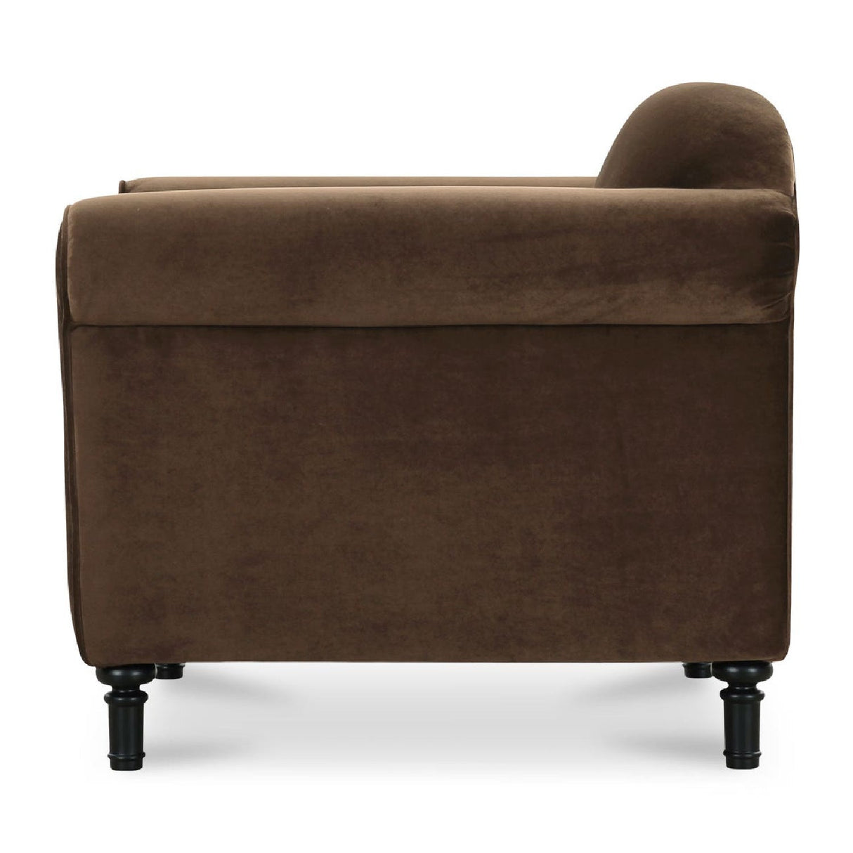 Modern European furniture - Mohair Inspired Rolled-Arm Accent Chair - www.oroa.com