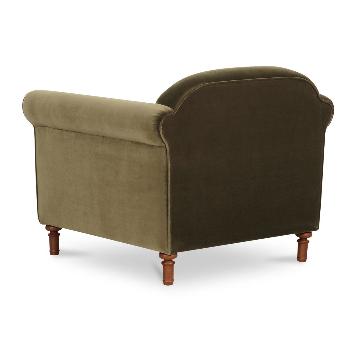 Modern European furniture - Mohair Inspired Rolled-Arm Accent Chair - www.oroa.com | Oroa.com