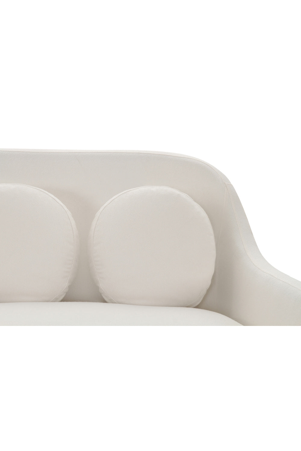Modern European furniture - Curved Back Upholstered Sofa - www.oroa.com