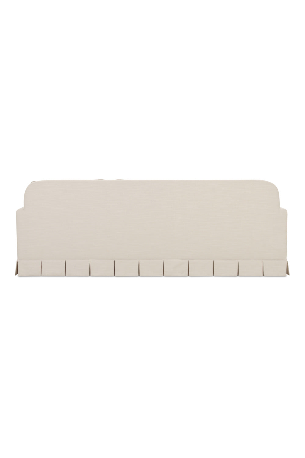 Modern European furniture - Pleated Skirt Fabric Sofa - www.oroa.com