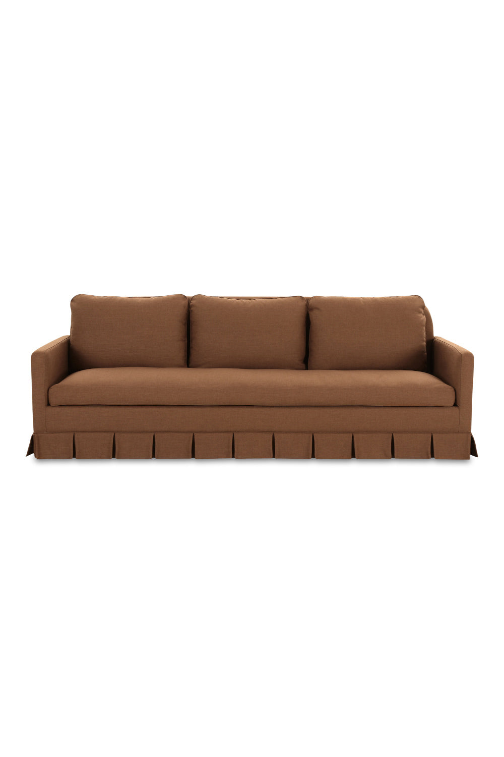 Modern European furniture - Pleated Skirt Fabric Sofa - www.oroa.com