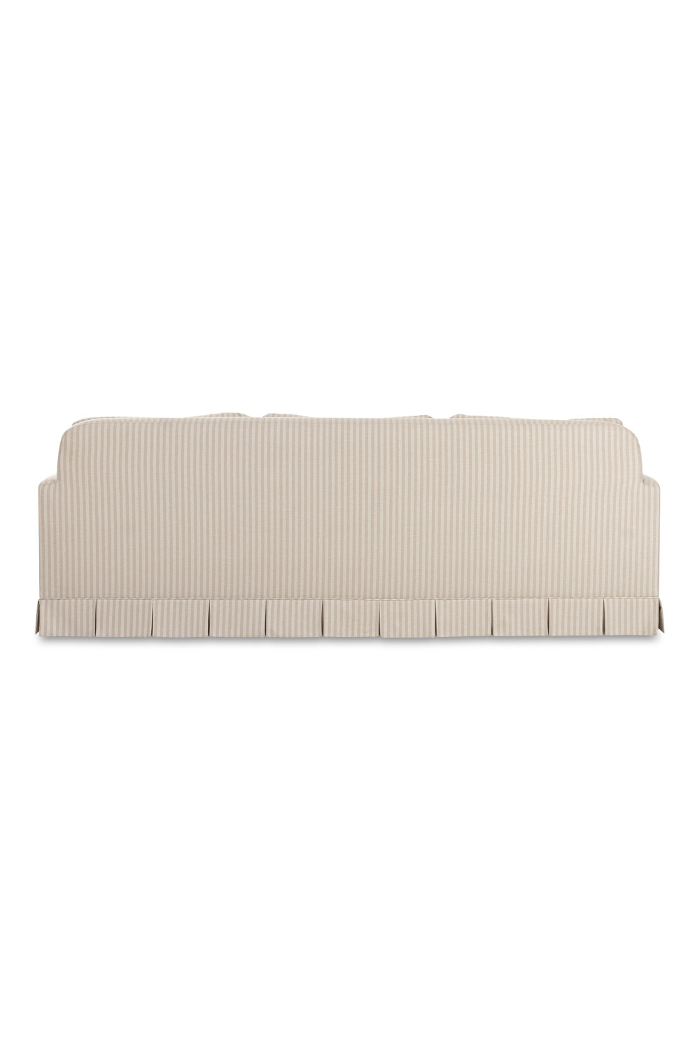 Beige Pleated Skirt Fabric Sofa – Pellicano – alternate view 6