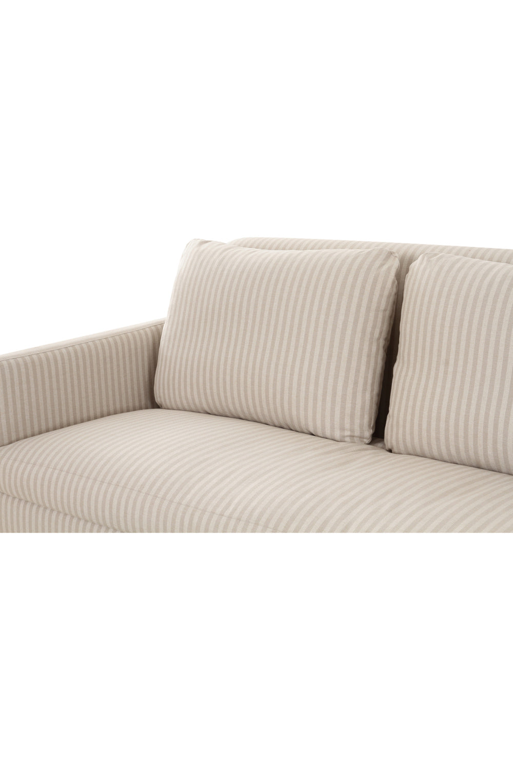 Beige Pleated Skirt Fabric Sofa – Pellicano – alternate view 7