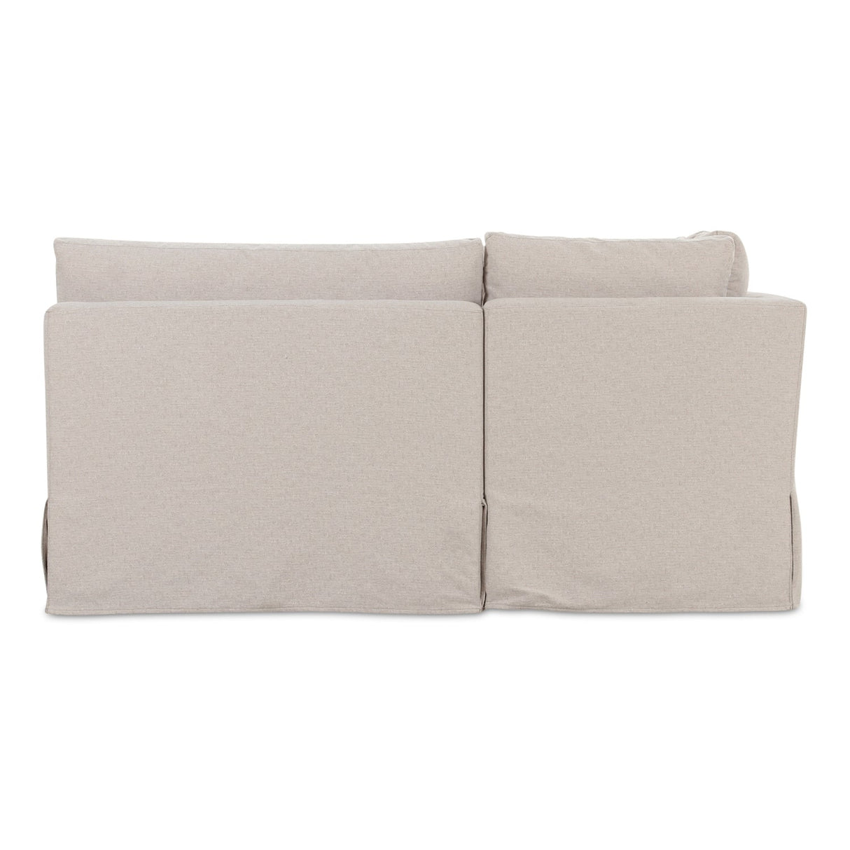 Modern European furniture - Beige U-Shaped Dining Banquette Slipcover L - www.oroa.com