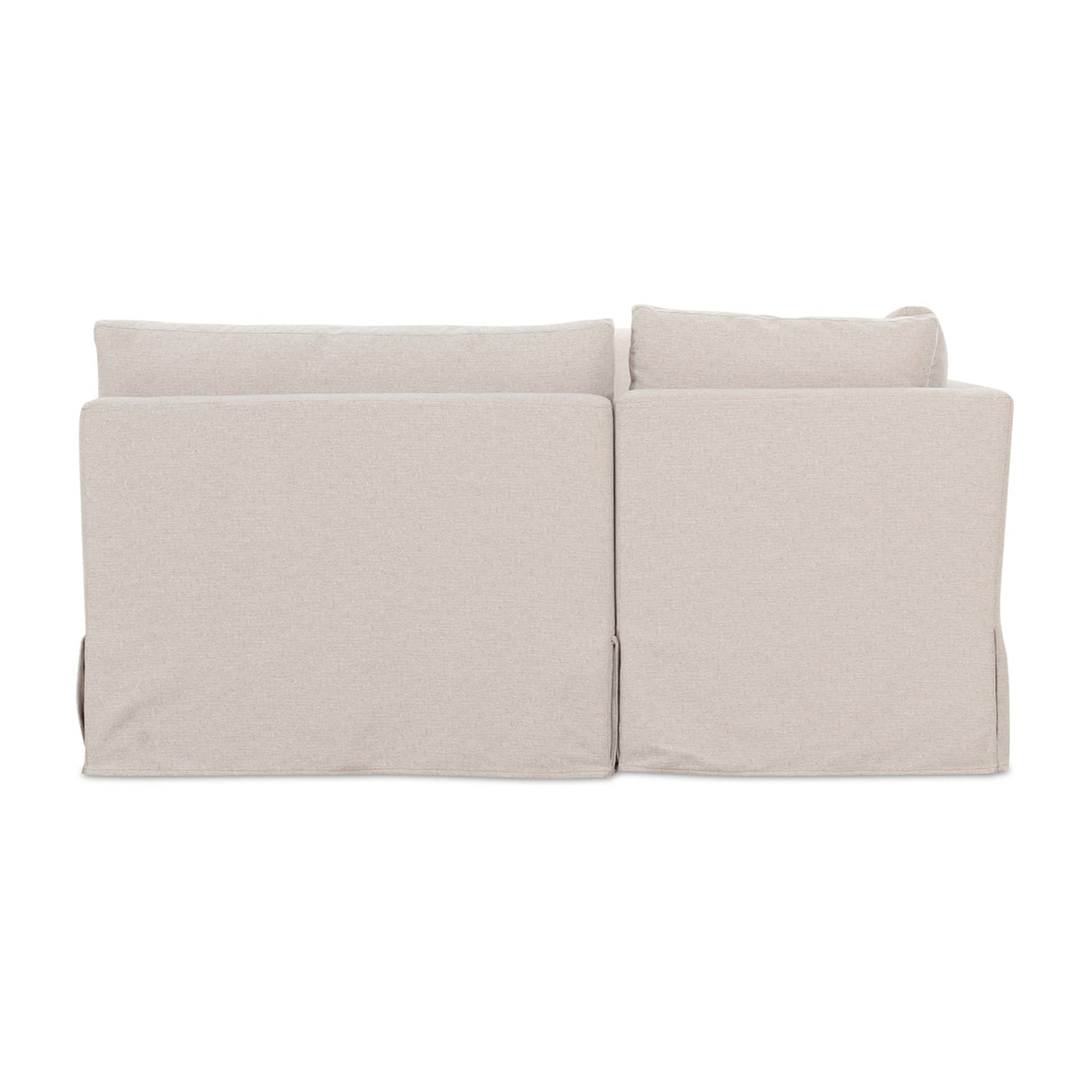 Modern European furniture - Beige U-Shaped Dining Banquette Slipcover S - www.oroa.com