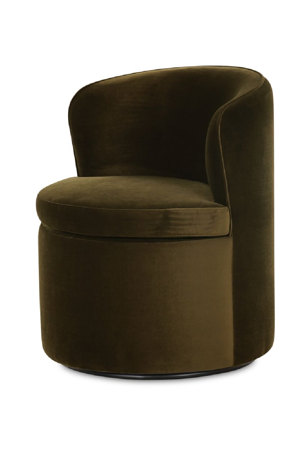 Modern European furniture - Upholstered Swivel Dining Chair - www.oroa.com