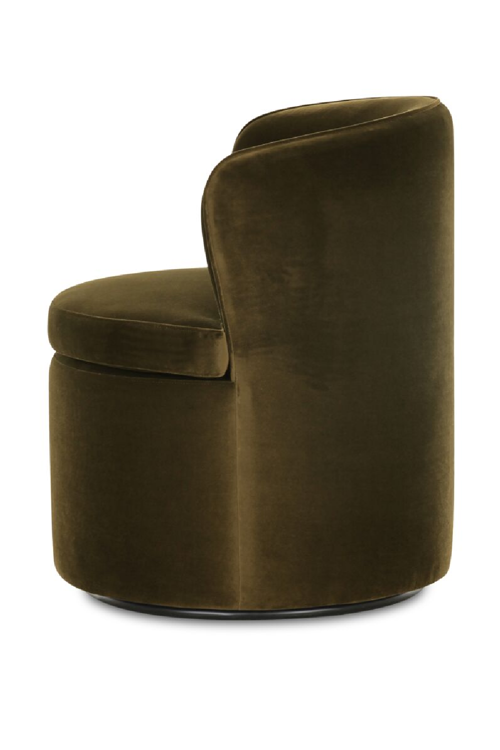 Modern European furniture - Upholstered Swivel Dining Chair - www.oroa.com