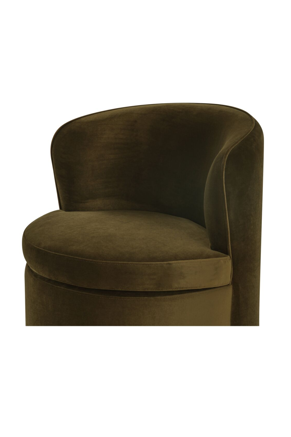 Modern European furniture - Upholstered Swivel Dining Chair - www.oroa.com