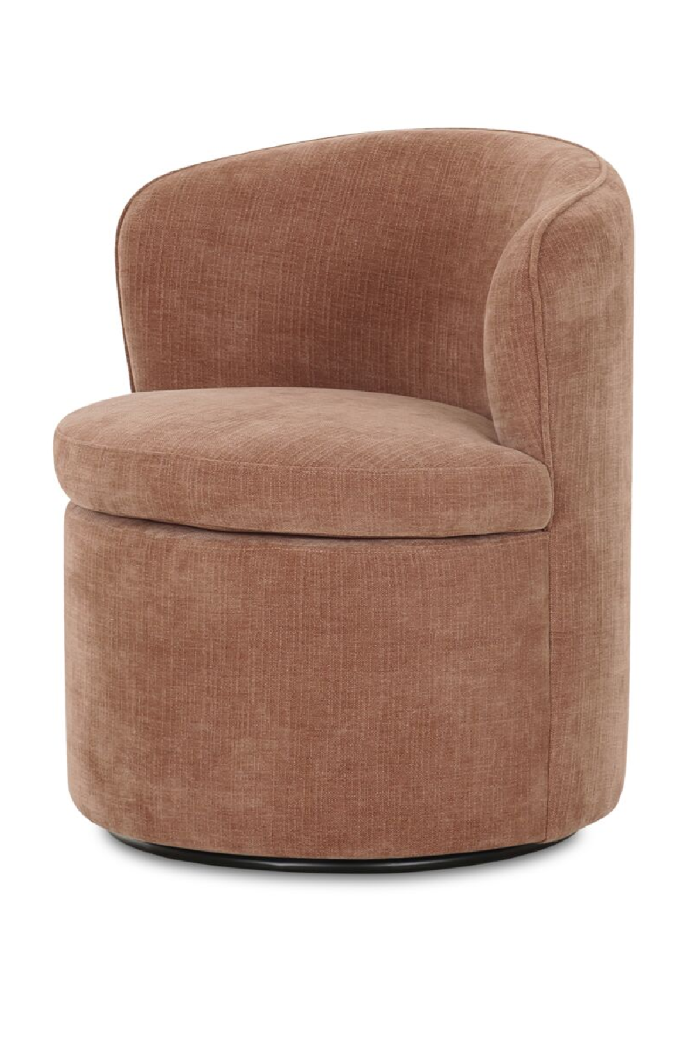 Modern European furniture - Upholstered Swivel Dining Chair - www.oroa.com