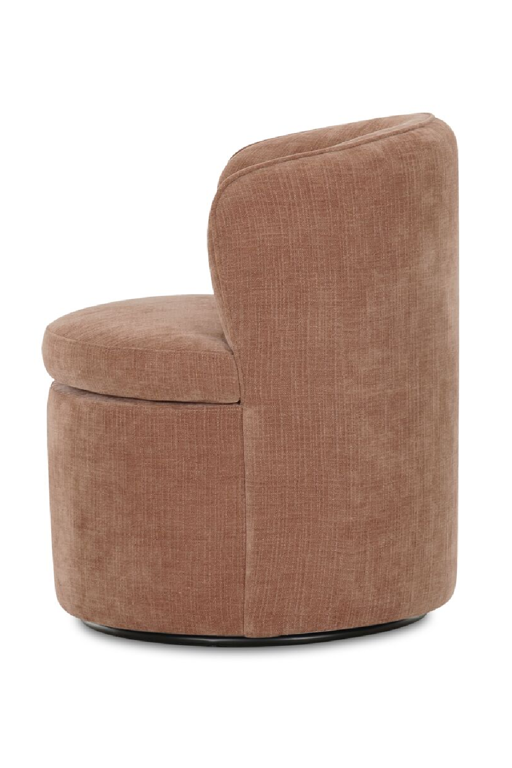 Modern European furniture - Upholstered Swivel Dining Chair - www.oroa.com