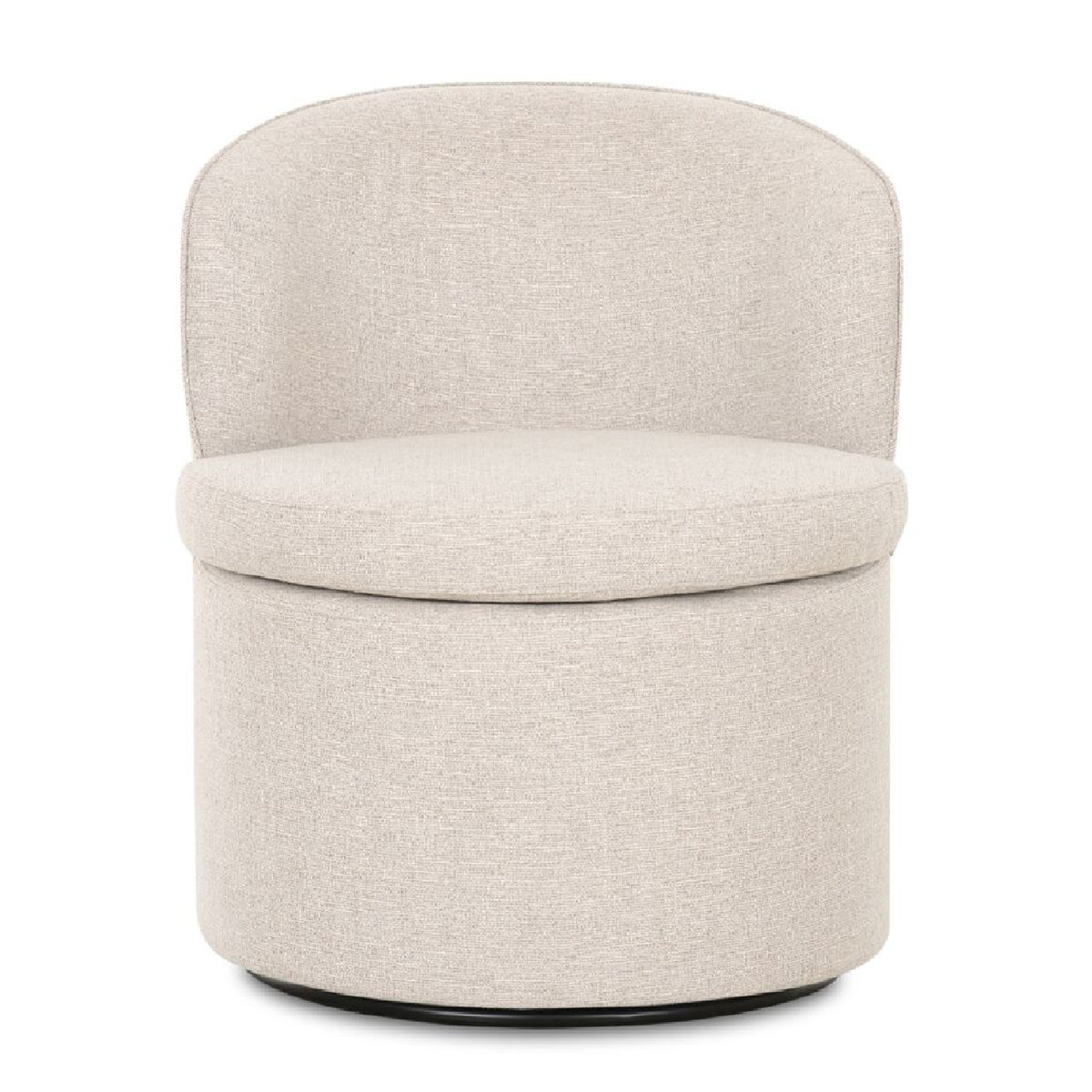 Modern European furniture - Upholstered Swivel Dining Chair - www.oroa.com