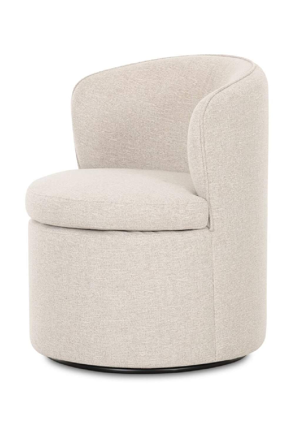 Modern European furniture - Upholstered Swivel Dining Chair - www.oroa.com