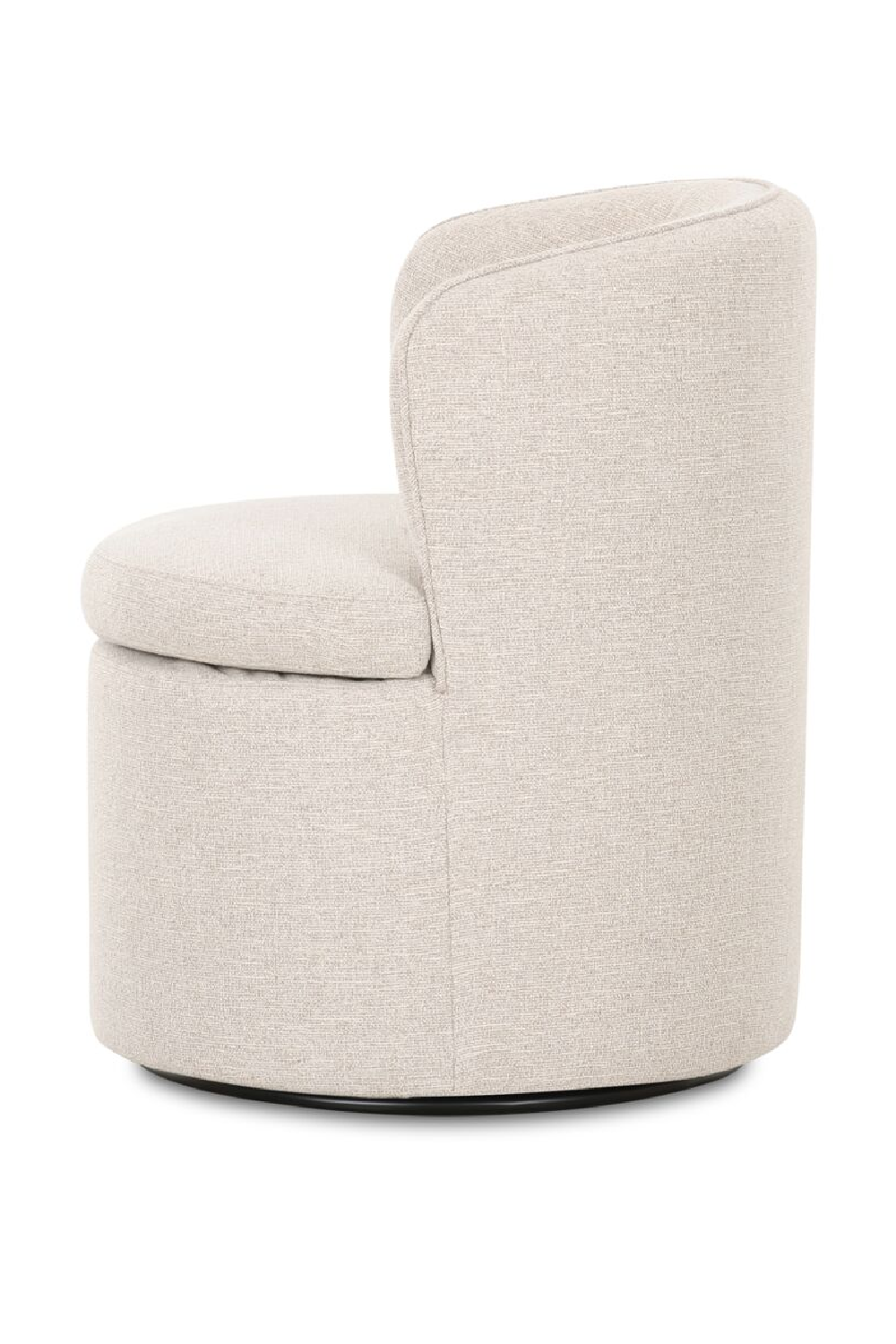 Modern European furniture - Upholstered Swivel Dining Chair - www.oroa.com