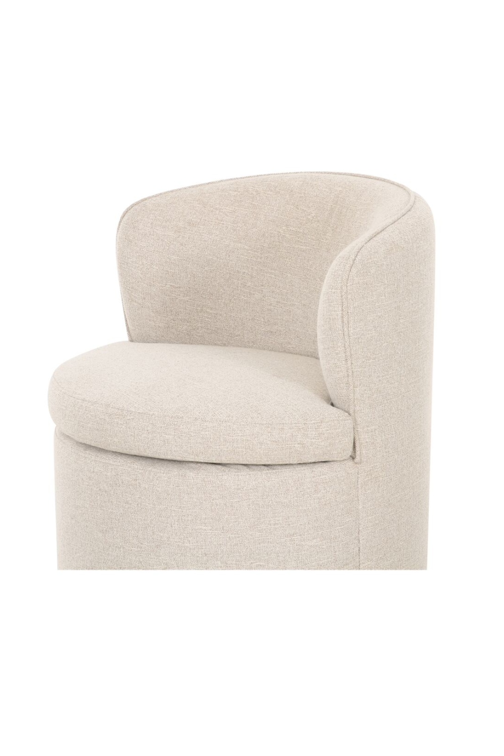 Modern European furniture - Upholstered Swivel Dining Chair - www.oroa.com