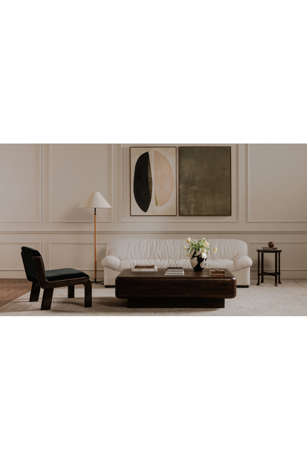 Ash-Framed Accent Chair | Novi Living Edie | Oroa.com