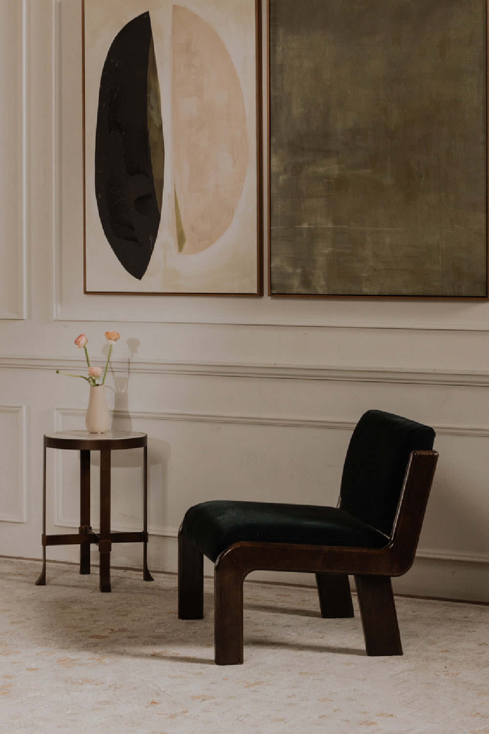Modern European furniture - Ash-Framed Accent Chair - www.oroa.com