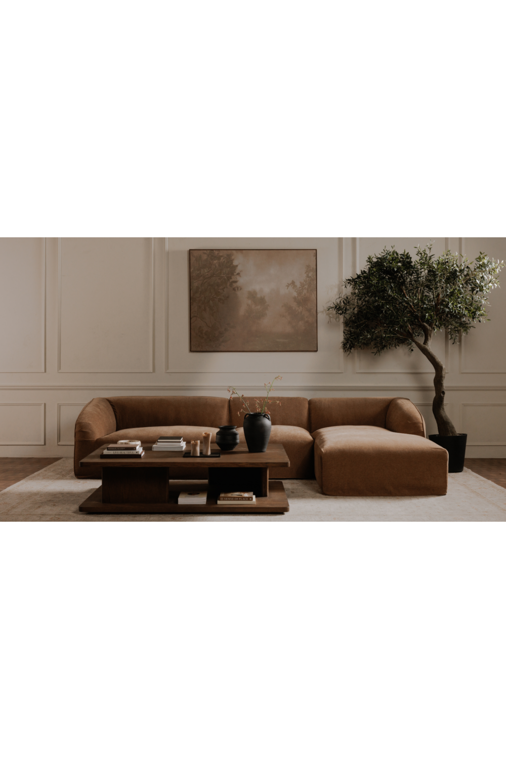 Modern European furniture - Single-Armed Modular Sofa - www.oroa.com