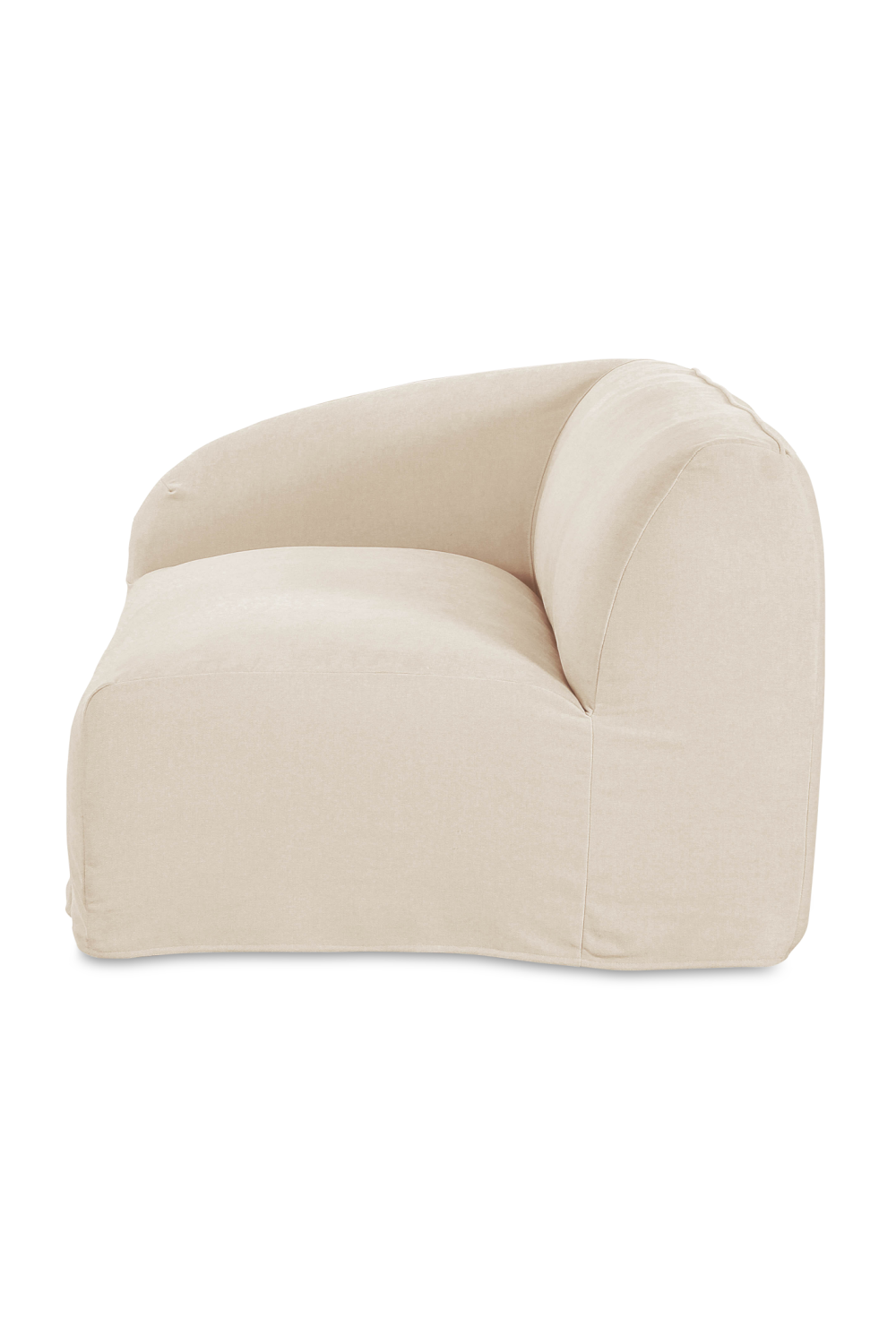 Modern European furniture - Single-Armed Modular Sofa - www.oroa.com