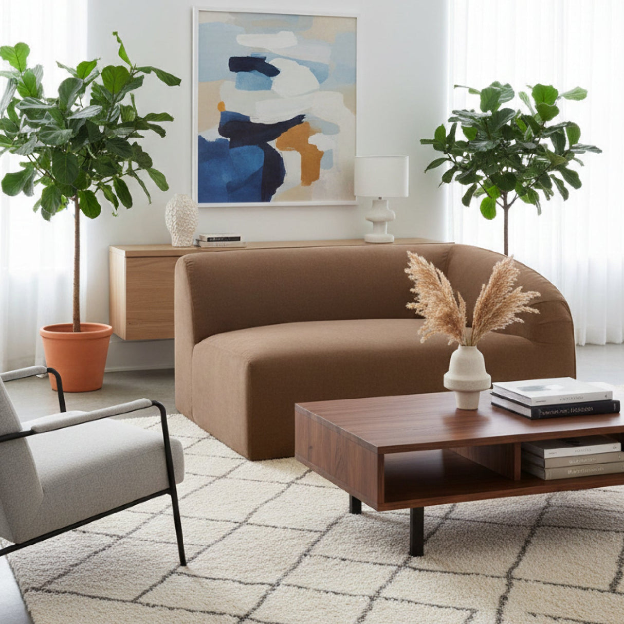Modern European furniture - Single-Armed Modular Sofa - www.oroa.com
