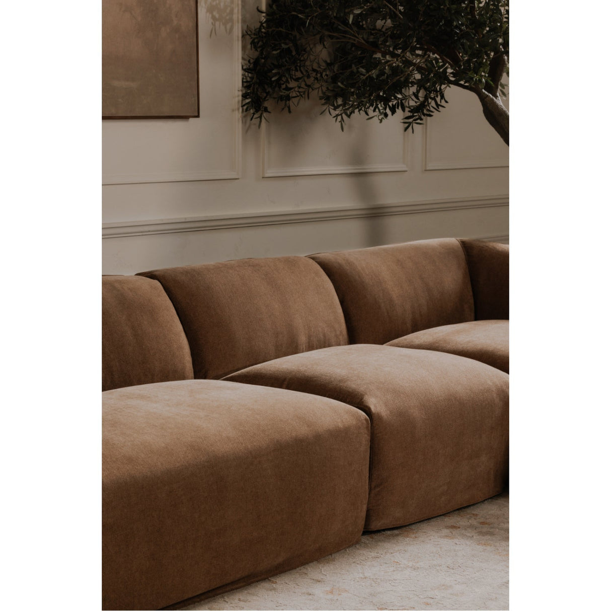 Modern European furniture - Single-Armed Modular Sofa - www.oroa.com