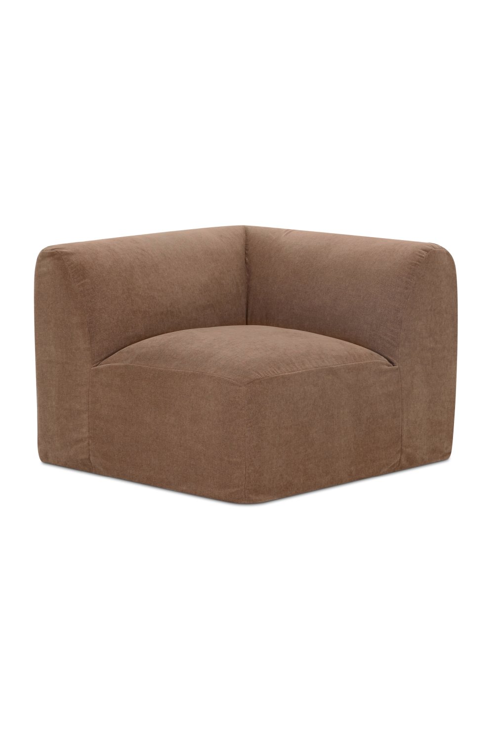 Modern European furniture - Brown Modular Sofa - www.oroa.com