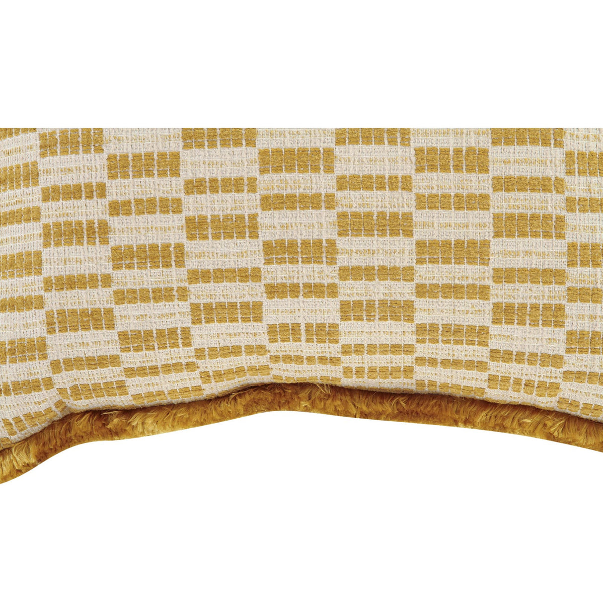 Modern European furniture - Geometric Print Fringed Cushion - www.oroa.com | Oroa.com