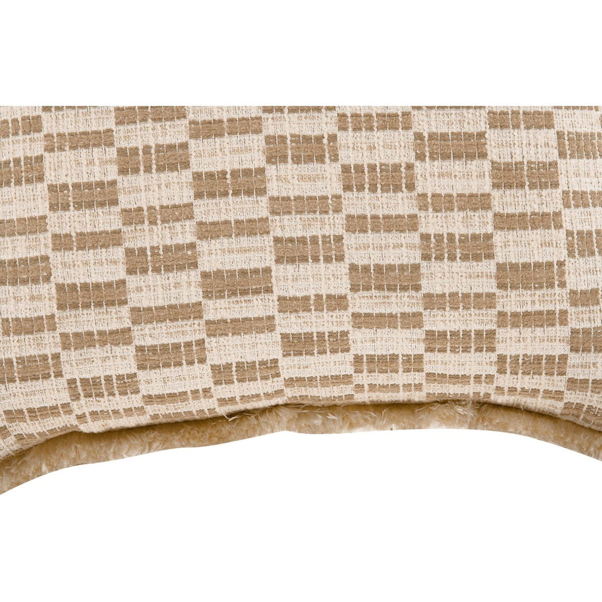 Modern European furniture - Geometric Print Fringed Cushion - www.oroa.com | Oroa.com
