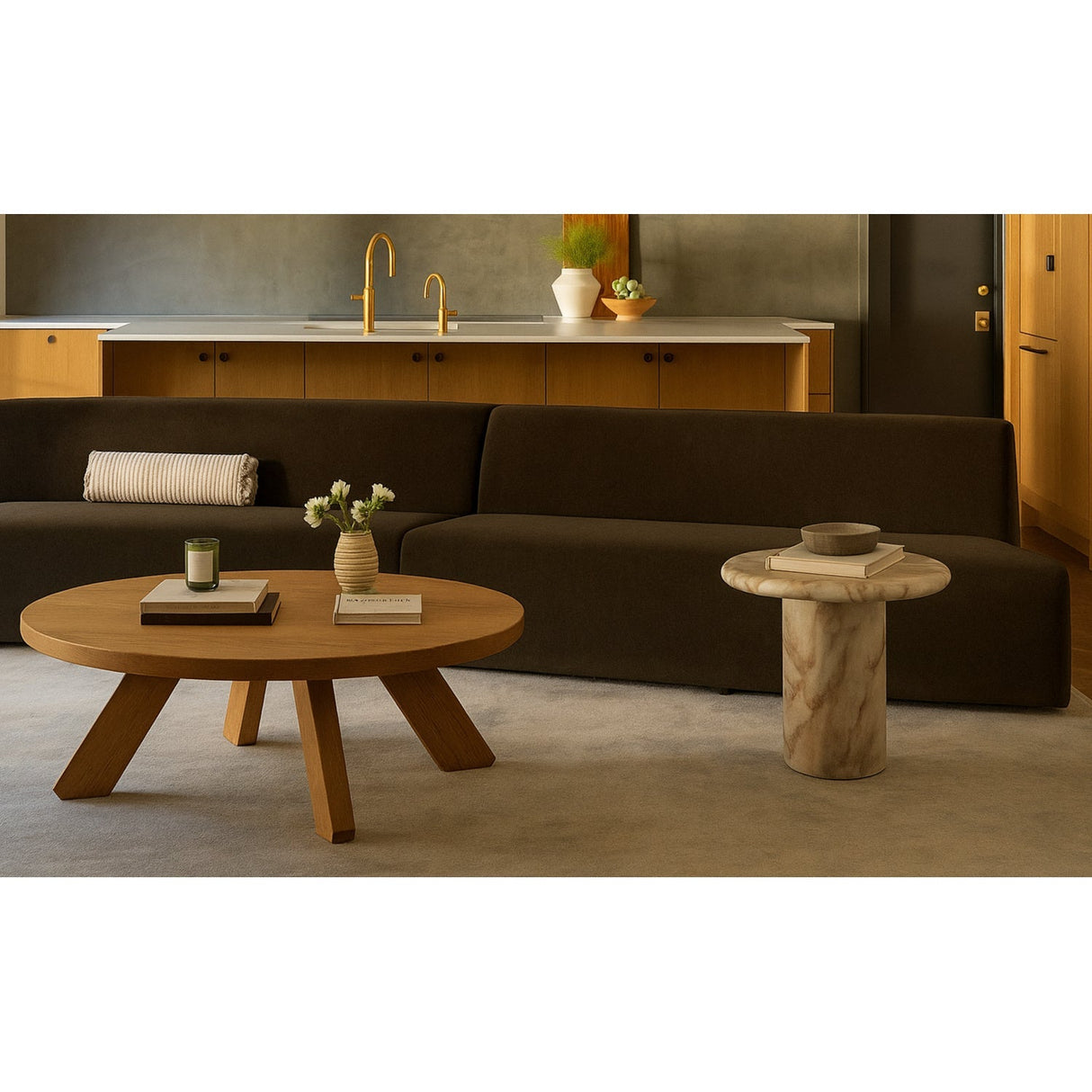 Modern European furniture - Concave Modular Sofa - www.oroa.com